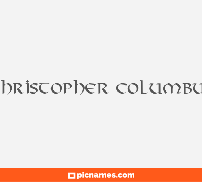 Christopher Columbus